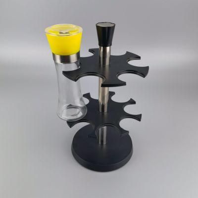 Kitchen Rack Display Shelf for Glass Spice Bottle