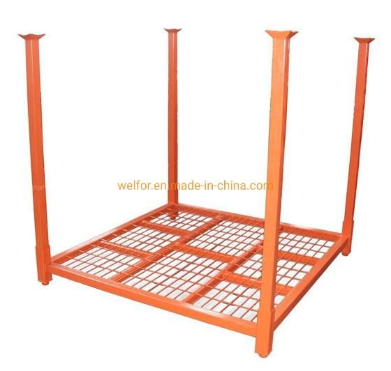 Storage Tyre Stack Racks Foldable Racking Tires Stacking Racks