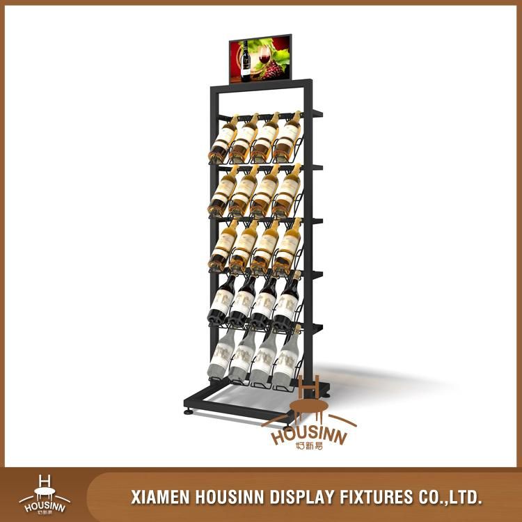 Beverage Spirit Beer Wine Display Tower Rack