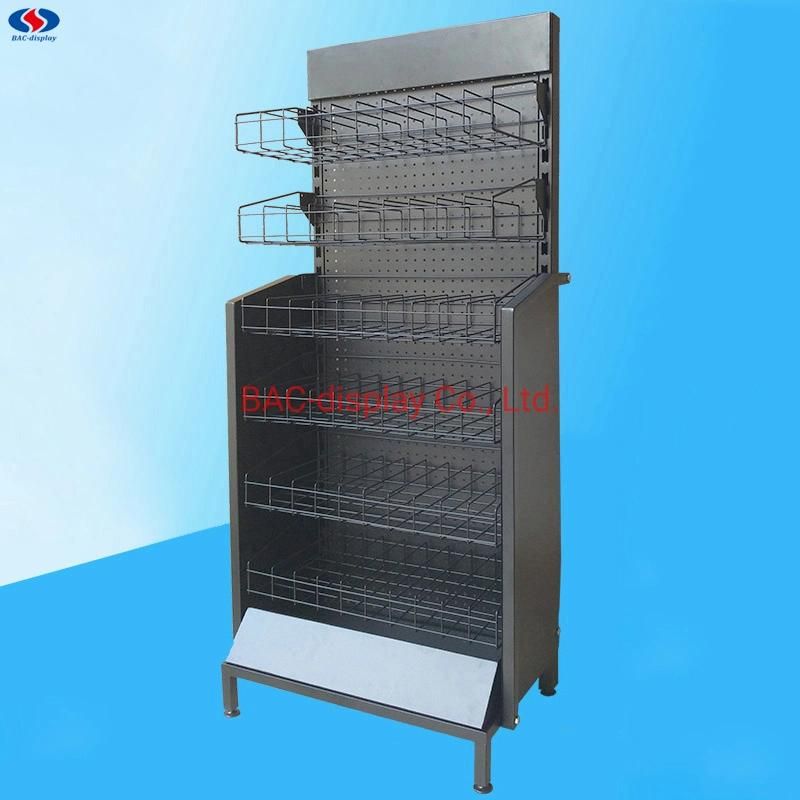 Precision Metal Hole Shelf Display Rack for Department Store Shop