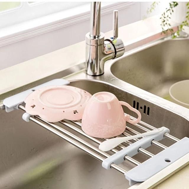 ABS Kitchen Dish Drying Rack Kitchen Shelf