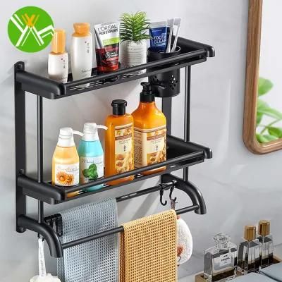 Creative Bathroom Shelf Rack Simple Luxury Metal Bathroom Racks for Bathroom Decoration