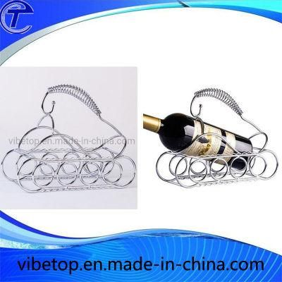 New Design Excellent Quality Metal Red Wine Rack (KH-V21)