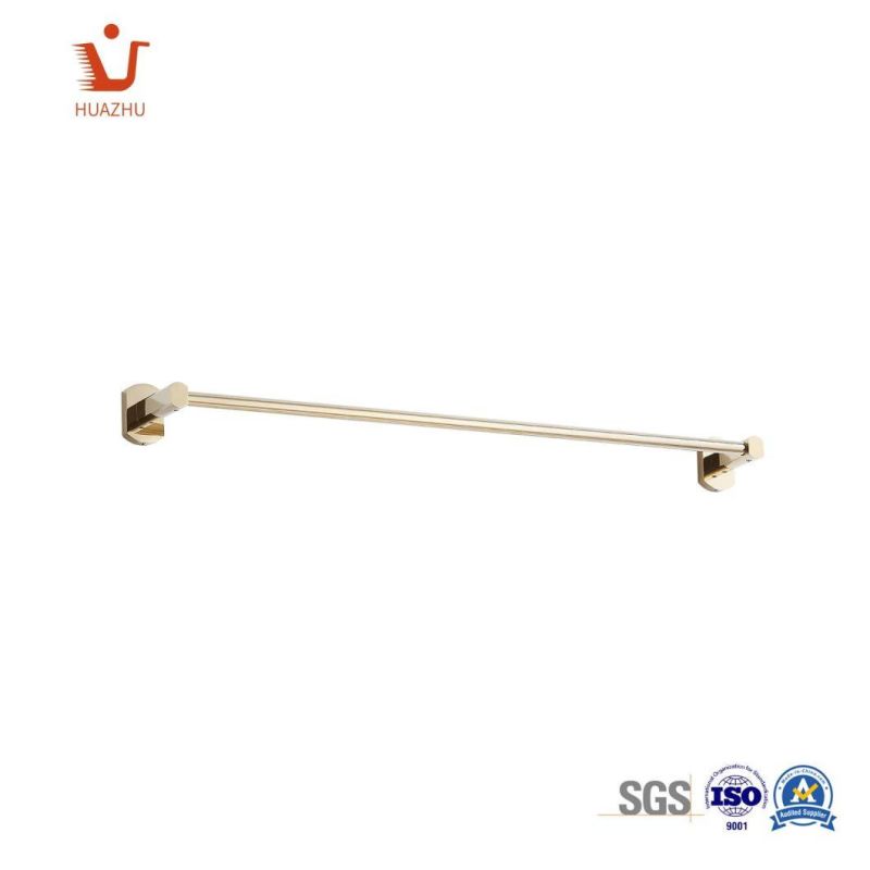 Bathroom Fittings Luxury Brass Single Towel Bar