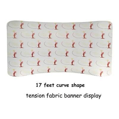 Customized Advertising Tension Fabric Backdrop Display Stand