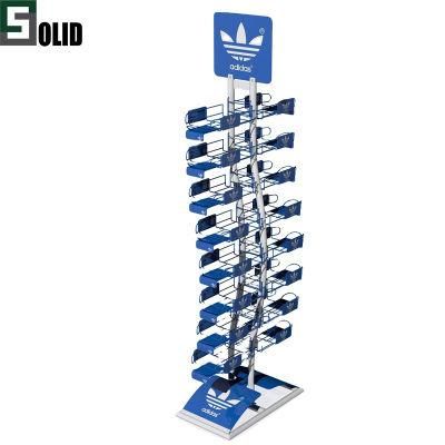 Customized Metal Wire Rack POS Display Stand Drink Juice Display Rack