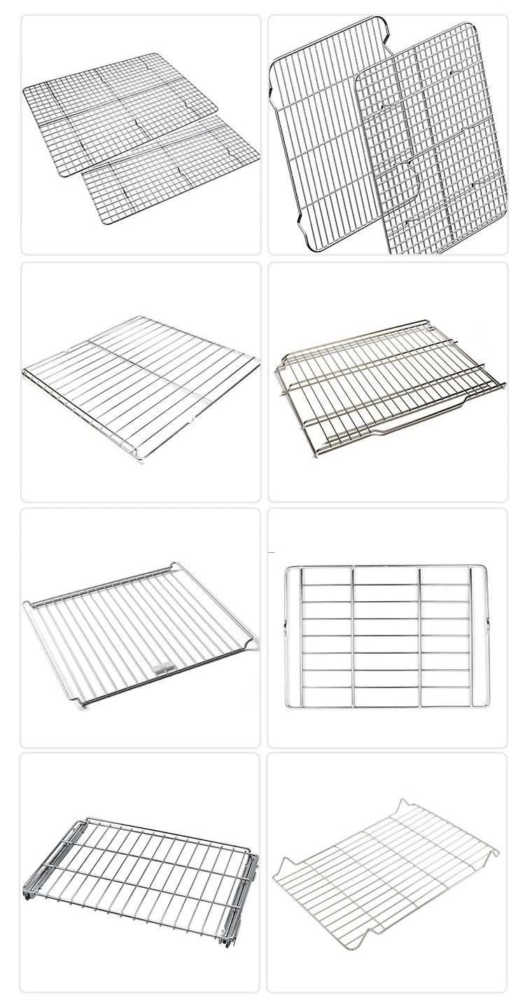 Kitchen Baking Tools Pizza Bread Barbecue Cookie Biscuit Holder Shelf Steel Wire Grid Cooling Tray Cake Food Cooling Rack