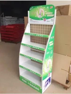 Metal Wire Floor Retail Store Wholesale Display Book Advertising Steel Display Stand Shelf Rack Factory