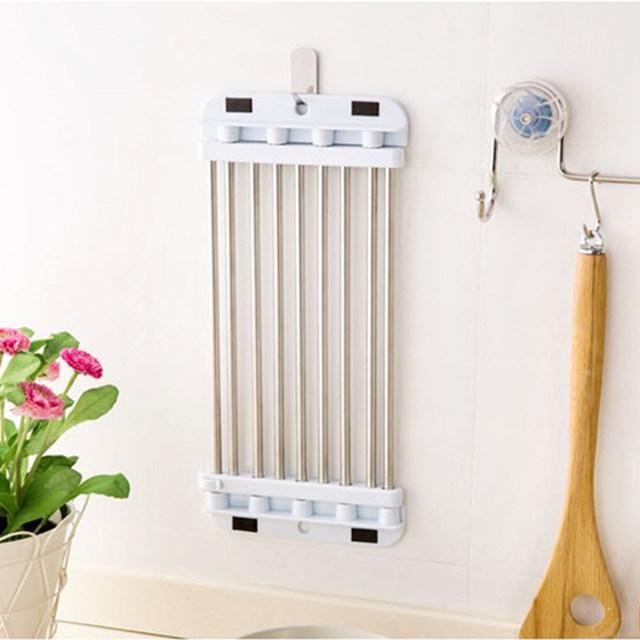 Stainless Steel Kitchen Foldable Draining Rack