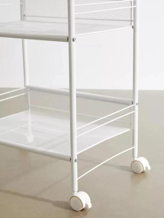 Bathroom Organizing Cart Storage Rack on Wheel