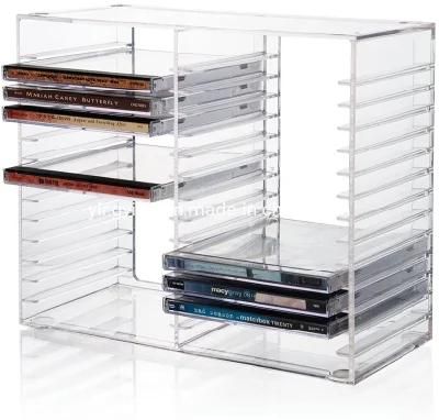 Factory Wholesale Acrylic DVD Rack