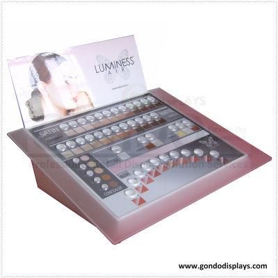 Acrylic Blusher Counter Display Rack with Holes