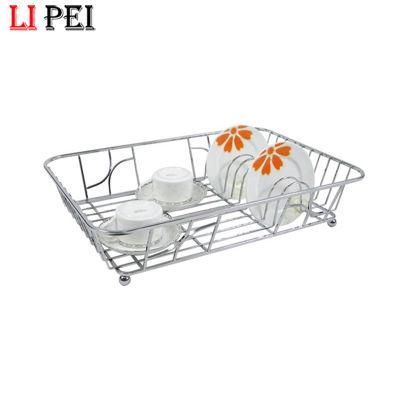 Kitchen Utensils Holder Drying Drainer Storage Shelf Dryer Plate Organizer 2 Tier Dish Rack