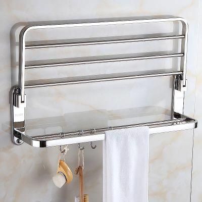 Bathroom Series Hardware Suit Multi-Layer Movable Towel Rack Multi-Functional Towel Rack