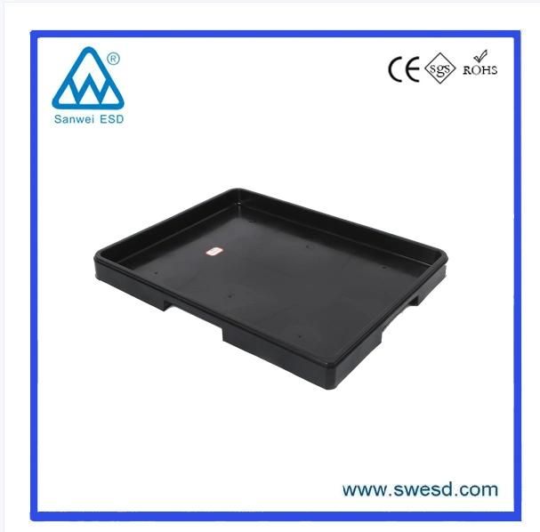 Antistatic Black PCB Plastic Tray for Electronic