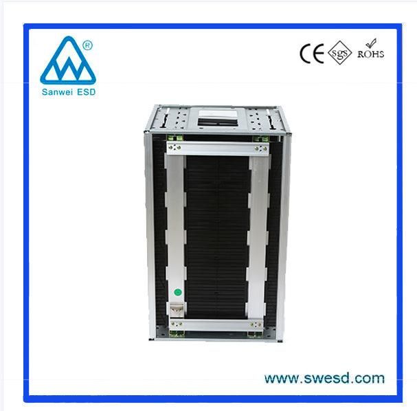 SMT PCB Antistatic ESD Magazine Rack for Gear Adjustment PCB Storage