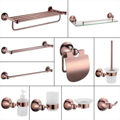 Bathroom Accessories Set Rose Gold Accessories Towel Ring