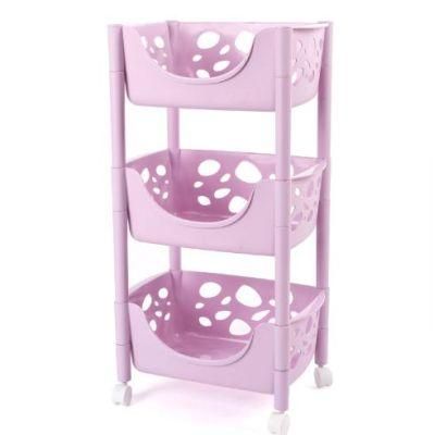 Fplastic Detachable Kitchen Bathroom Storage Shelves Rack