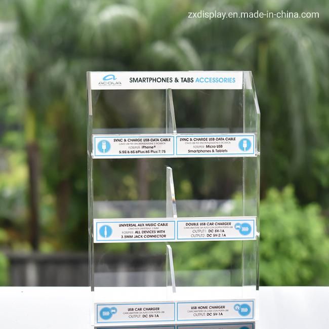 Acrylic Display Stand for Mobile Accessories 3c Accessory Displays Shelf