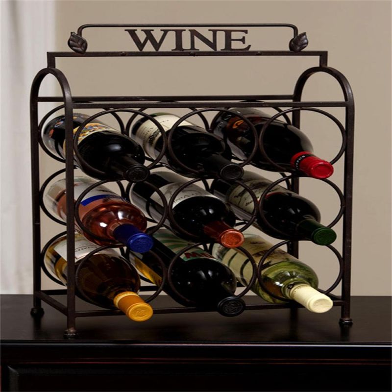 Economical Wire Wine Racks for Retail Display