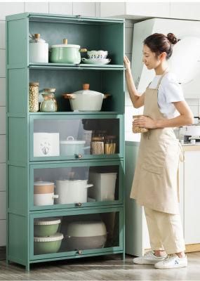 Bamboo Furniture Book Shelf Bookshelfbookshelf Kitchen Storage Cabinet 3/4/5 Layers Cupboard Bookcase Bookrack