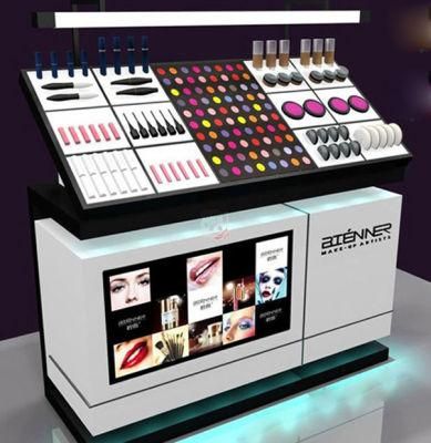 Factory Custom Counter Top Good Sale Makeup Stand/Shop Shelf Display Cosmetic/Acrylic Display Rack