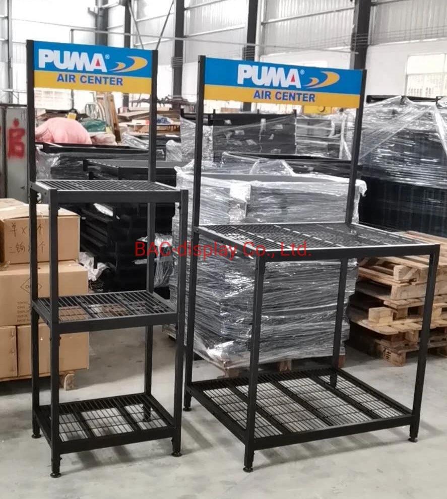 Precision Metal Hole Shelf Display Rack for Department Store Shop