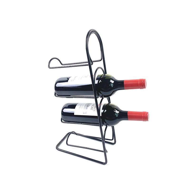 4 Bottle Metal Wine Rack