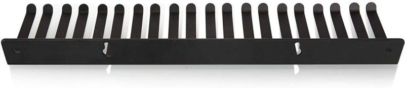 Wall Mountable Cable Hanger and Organizer with 19 Cable Slots