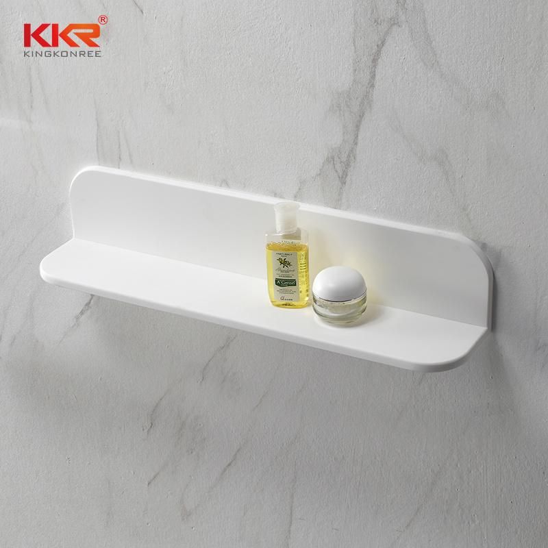 Artificial Stone Modern Bathroom Solid Surface Shelf