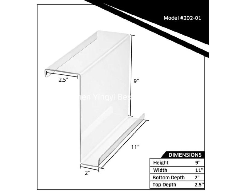 Factory Wholesale Acrylic Book Rack