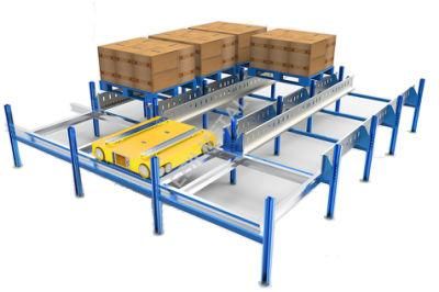 Four-Way Shuttle Cart Racking System for Sales Warehouse Storage Racking