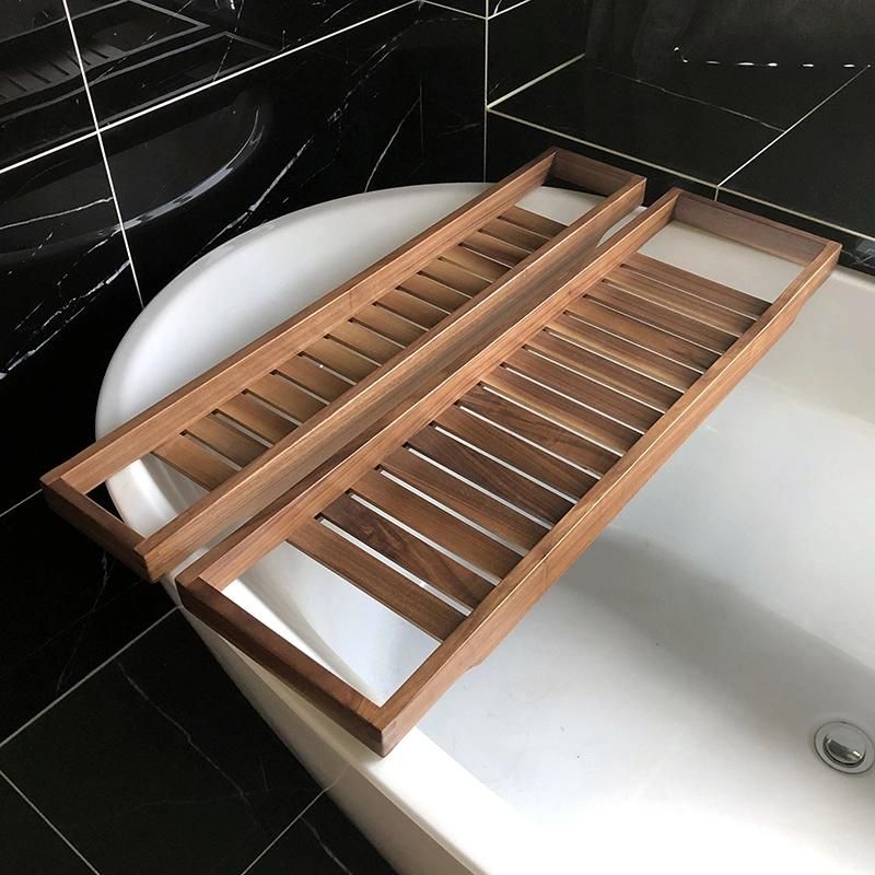 Luxruy of Bathroom of Bathtub Wooden Rack