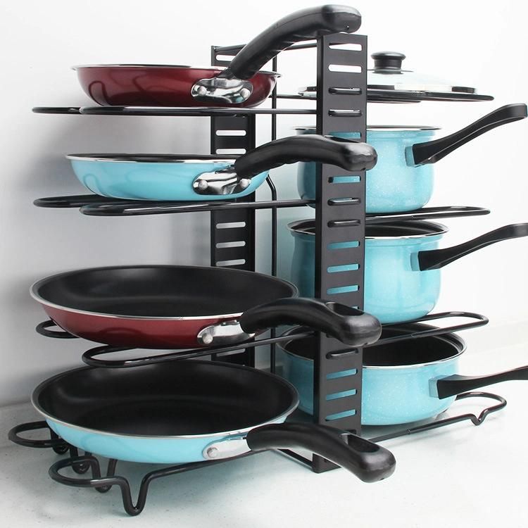 Wholesale Custom Size Stainless Steel Kitchen Storage Shelf 3-Tier Kitchen Storage Dish Rack