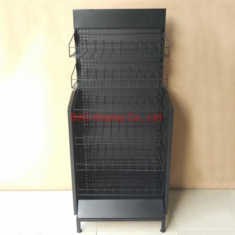 Precision Metal Hole Shelf Display Rack for Department Store Shop
