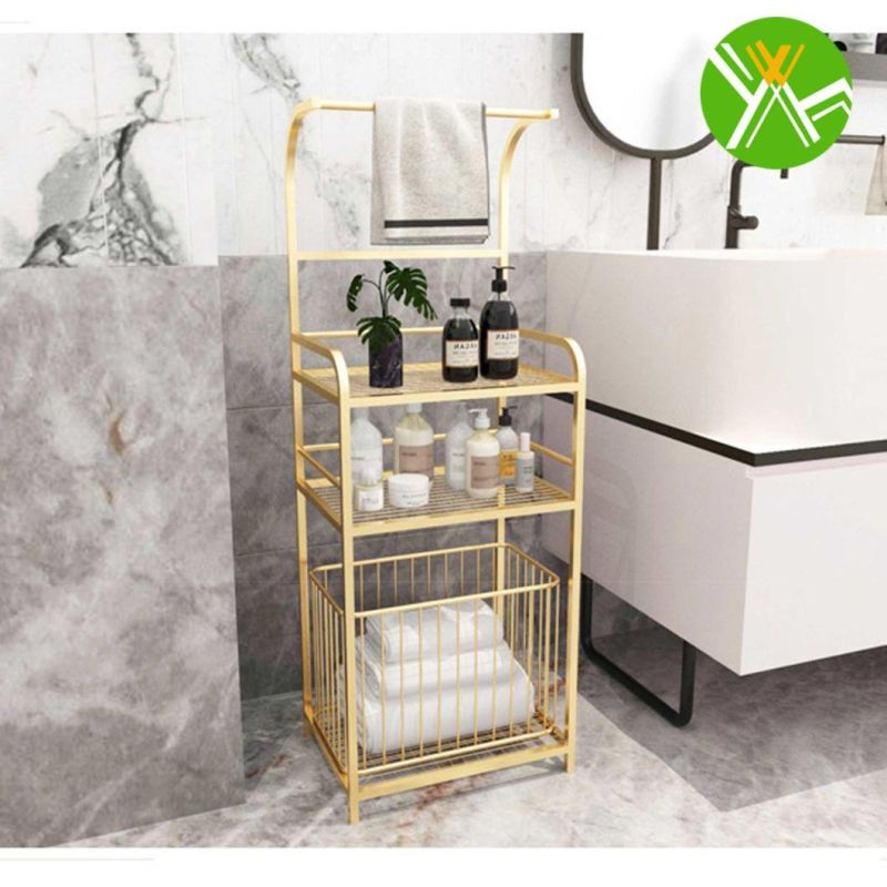 Multifunctional Bathroom Towel Bar Rack Luxury Bathroom Towel Racks for Bathroom Decoration