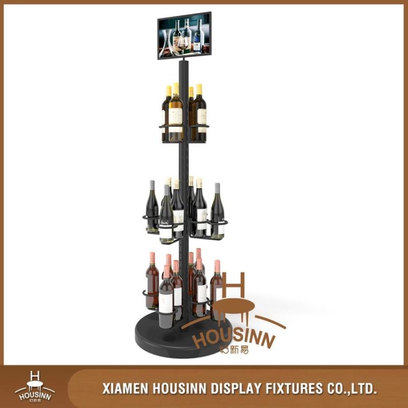 Table Top Beverage Spirit Beer Wine Display Rack