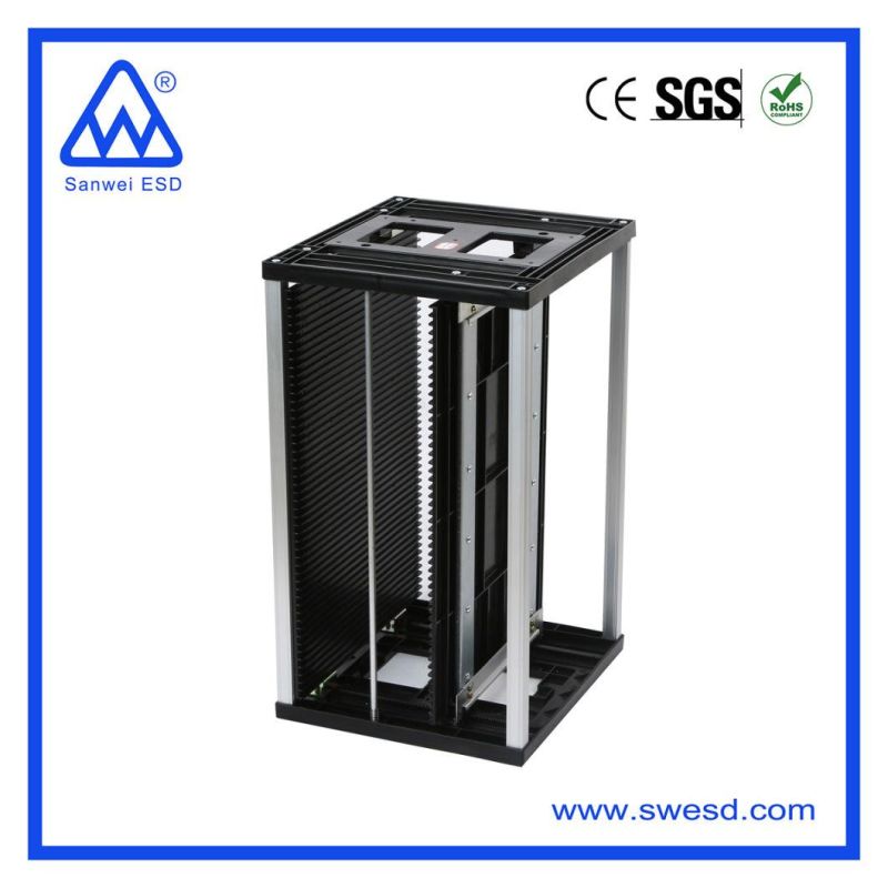 Adjustable Safe Magazine Racks SMT ESD Magazine Rack Suppliers