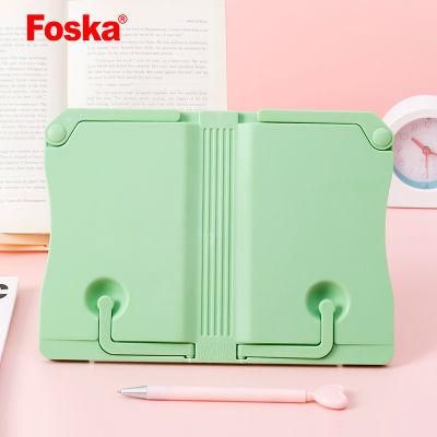 Foska Hot Sale Metal Book Stand/ Reading Shelf/ Reading Rack