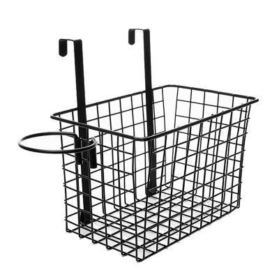 Magazine Rack Metal Hanging Basket Wire Basket Wall Mount Storage Shelf Large Vintage Basket