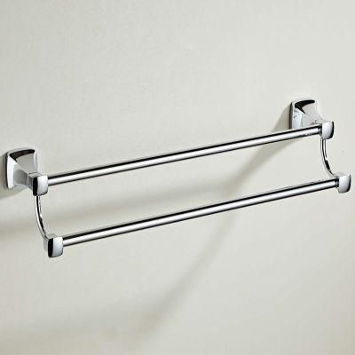 Bathroom Accessories Brass Wall Mounted Double Towel Bar/Shelf/Rack