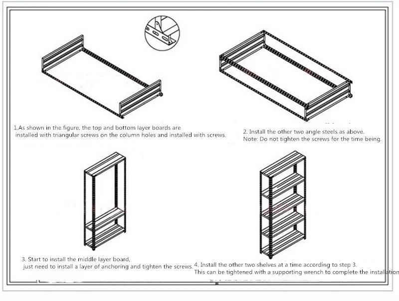 China Manufacture School Lab Furniture Set Clothes Rack Cabinet Steel Mobile Filing Metal Shelving Rack