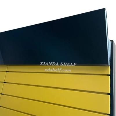 Stand Display Rack 900L *450d *2200h (mm) Slat Shelf Wall Shelving Upright