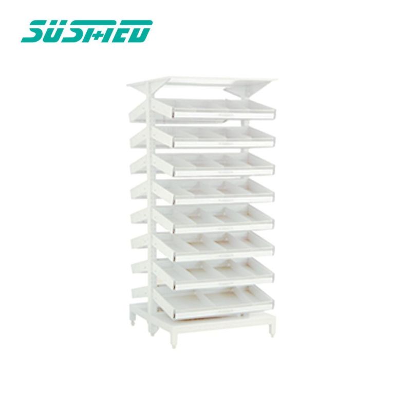 Quality Light Duty Medical Store Furniture Shelf Display Rack