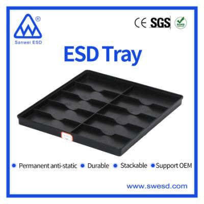 High Quality Black ESD Reel Trolley Tray for Electronic Component