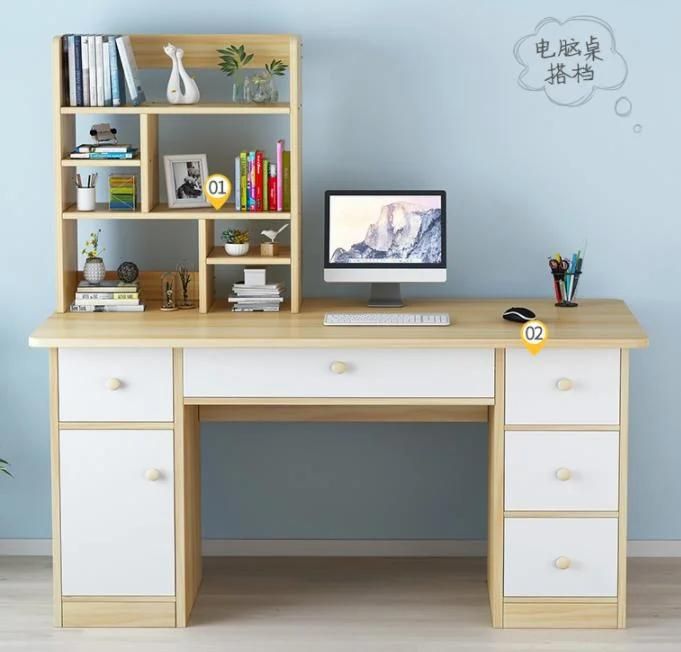 Desk Bookshelf Desk Home Bedroom Desktop Storage Rack