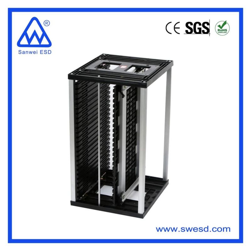 ESD Anti-Static SMT PCB Magazine Rack for The Manufacture