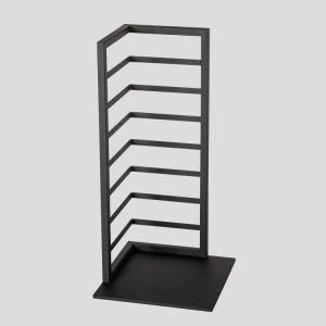 L-Shaped Metal Display Rack for Desks Anywhere