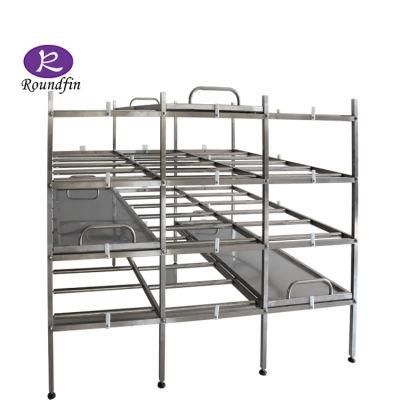 Cadaver Rack Dead Body Shelf Stainless Steel Body Storage Jar