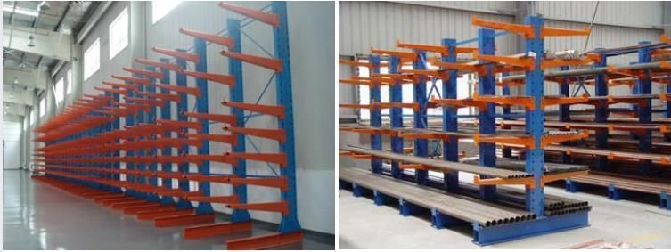 Warehouse Cantilever Racking Systems Singe/ Double Side Arm Rack